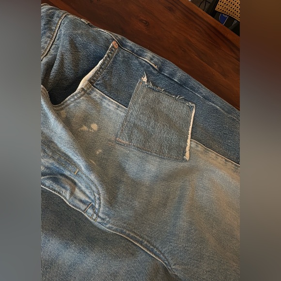 Free People Love Story Distressed Flare Jeans - Picture 8 of 16